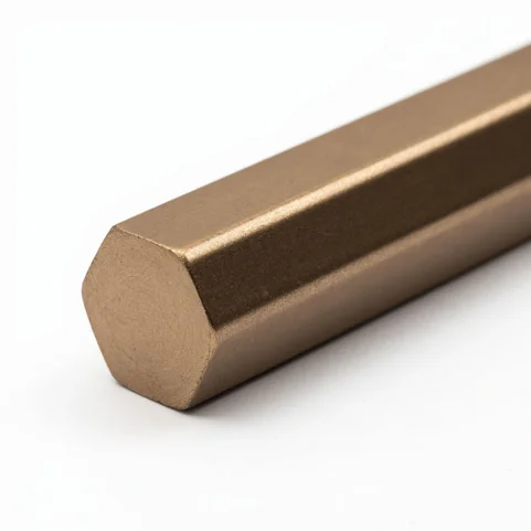 Шестигранник бронзовый 5 мм БрБ2 ГОСТ 15835-2013