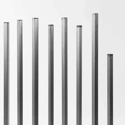 Квадрат стальной горячекатаный 6х6х2000 мм Ст3сп ГОСТ 2591-2006