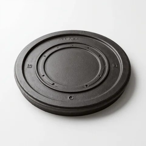 Люк смотрового колодца 640х550х60 мм 45 кг