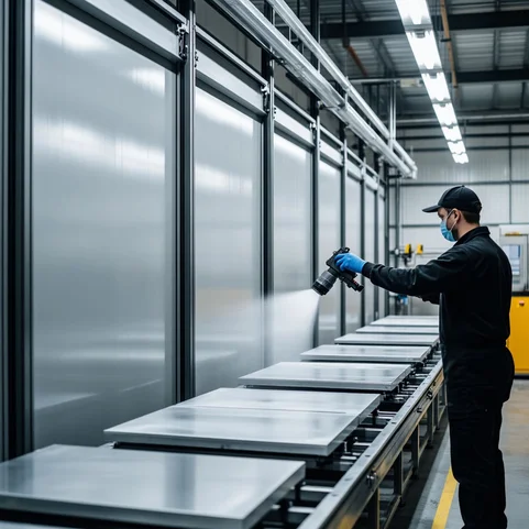 Порошковая покраска металла