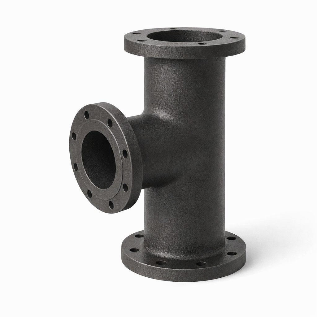 Пожарная подставка чугунная раструбная ППР 100 мм