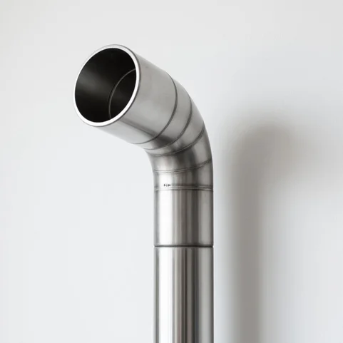 Вентиляционная труба алюминиевая гофрированная 100х3000 мм